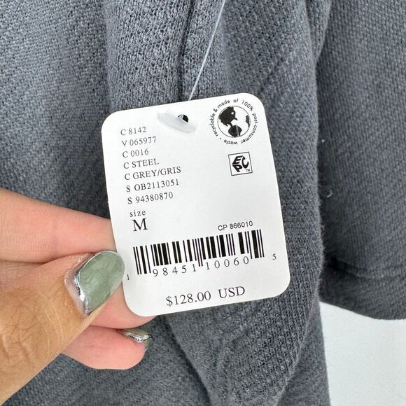 NWT Free People Freest Milley Reversible Knit Skirt Set in Steel - Picture 7 of 7